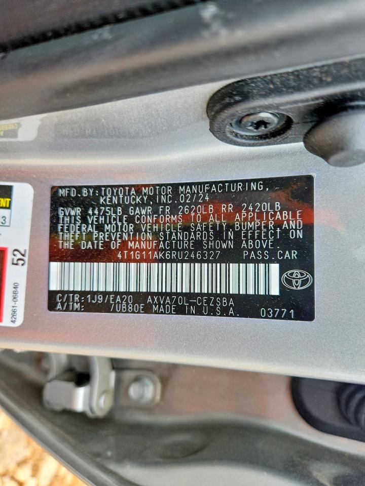 2024 TOYOTA CAMRY
