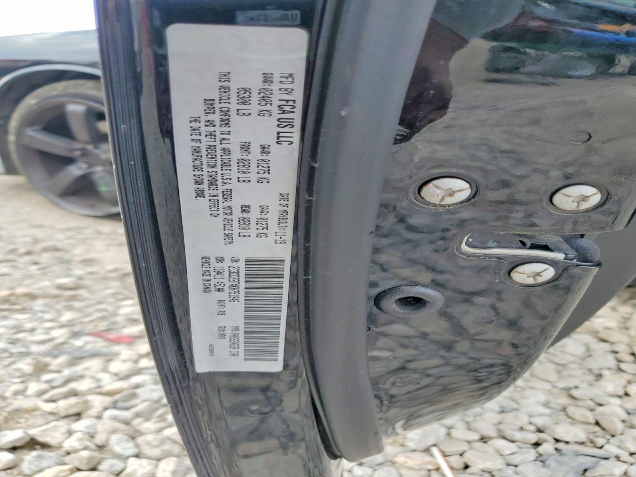 2019 DODGE CHALLENGER
