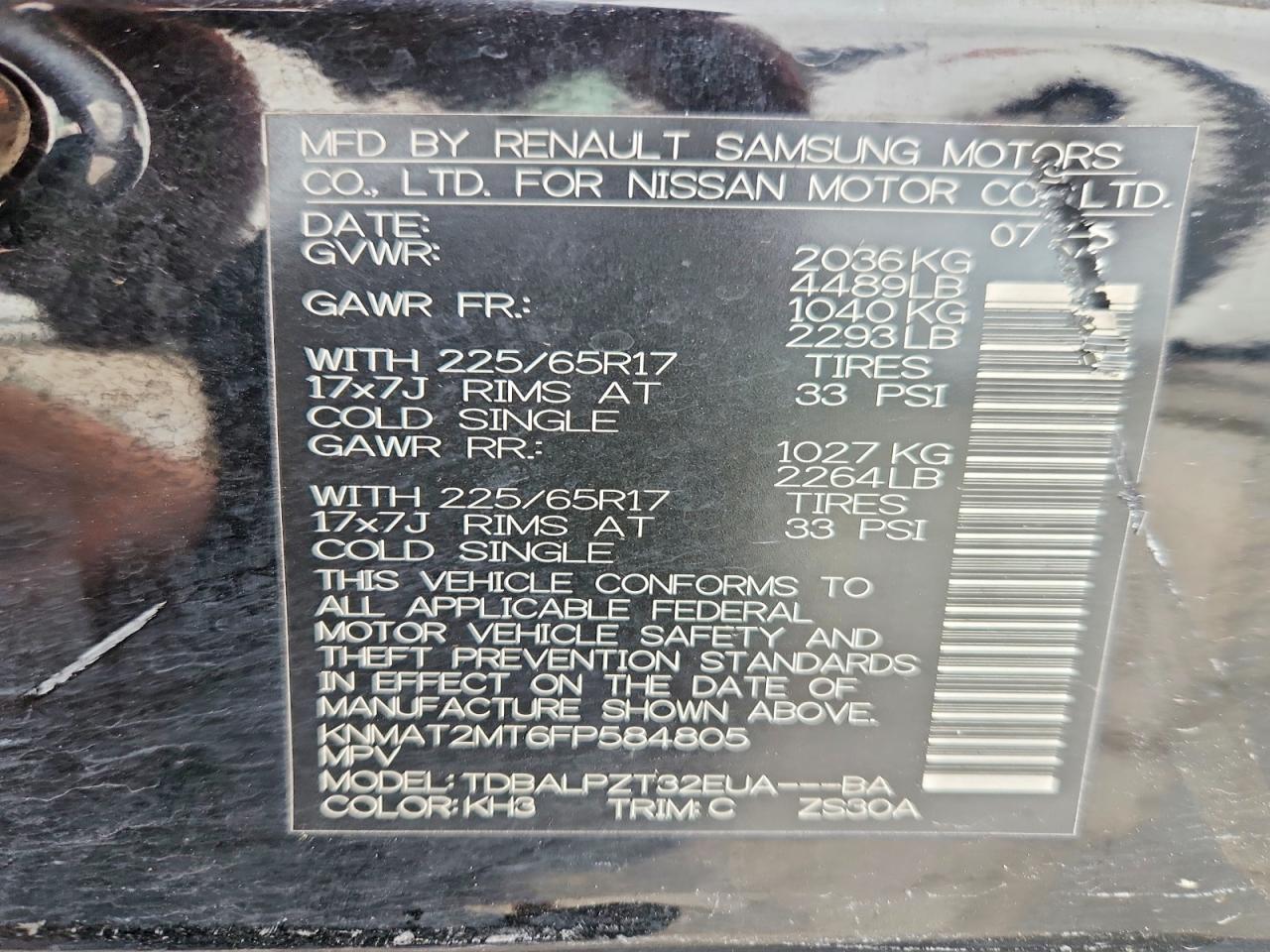2015 NISSAN All Models