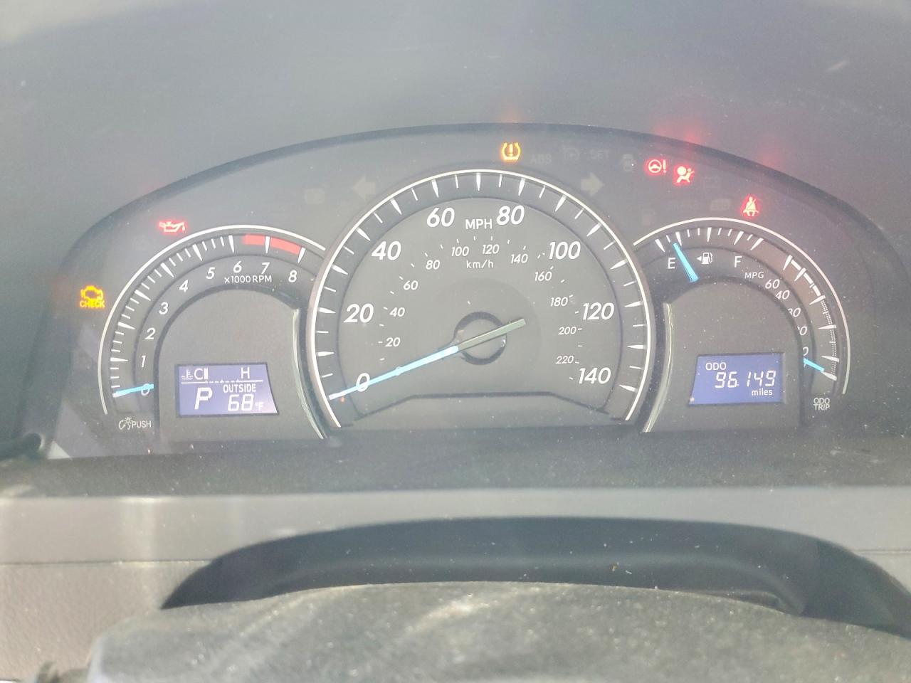 2012 TOYOTA CAMRY