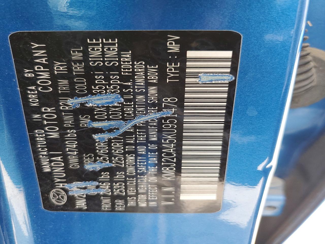 2019 HYUNDAI TUCSON