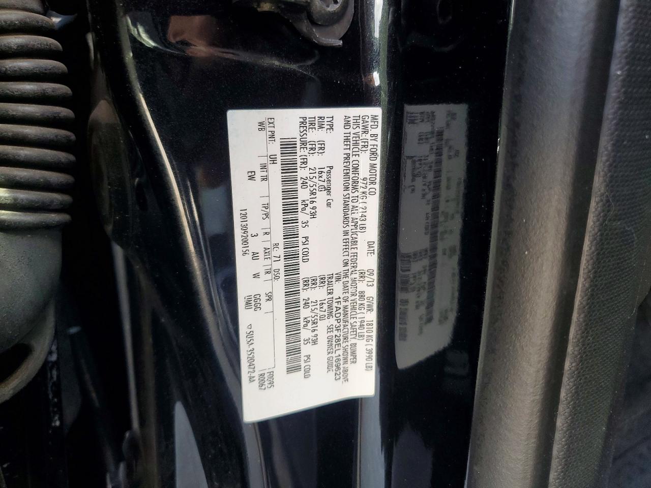 2014 FORD FOCUS