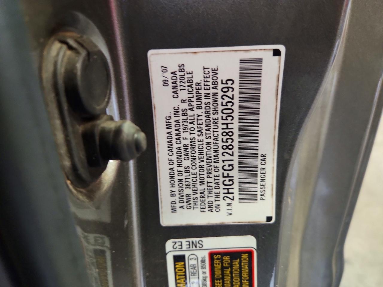 2008 HONDA CIVIC