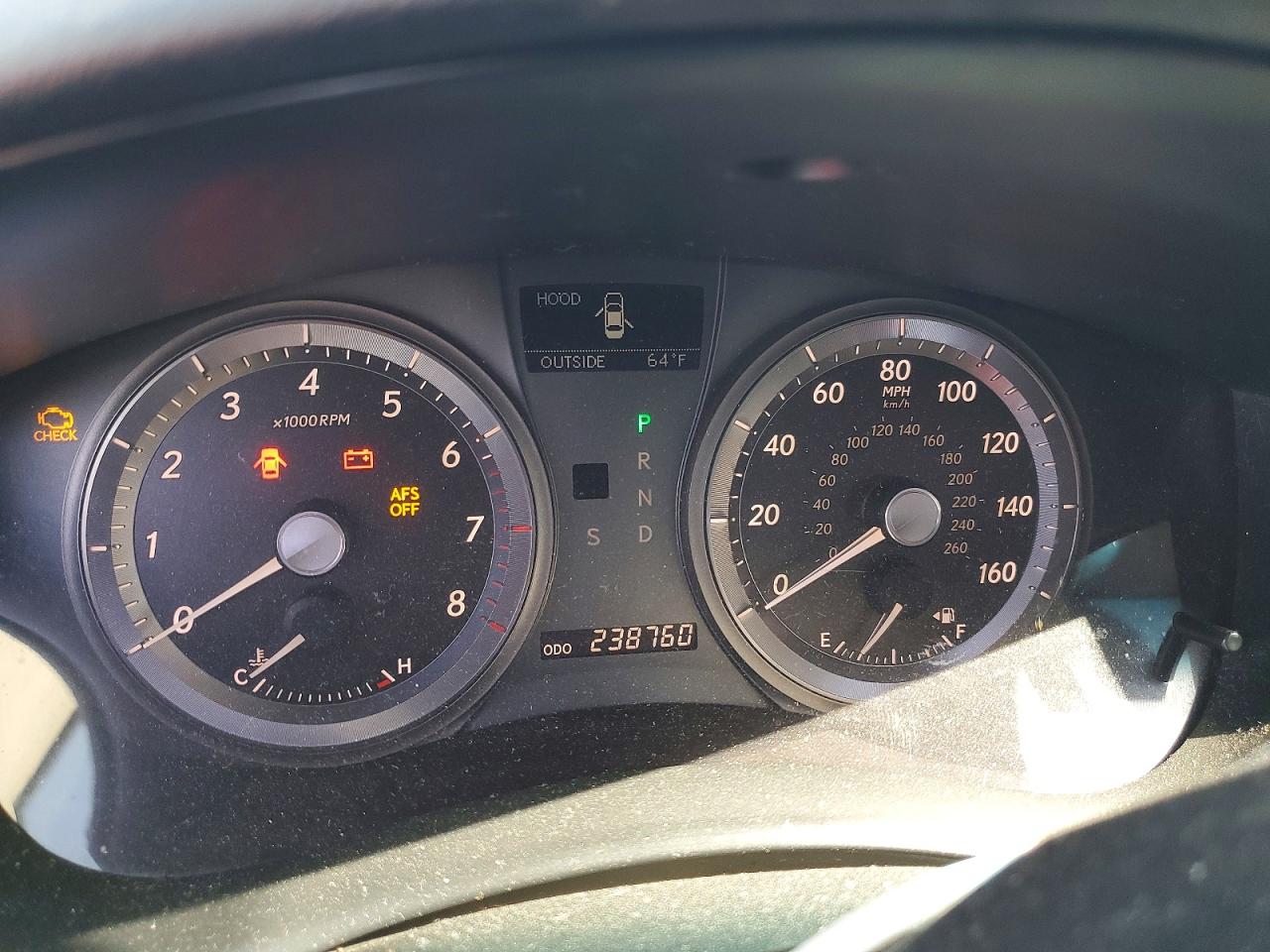 2007 LEXUS ES350