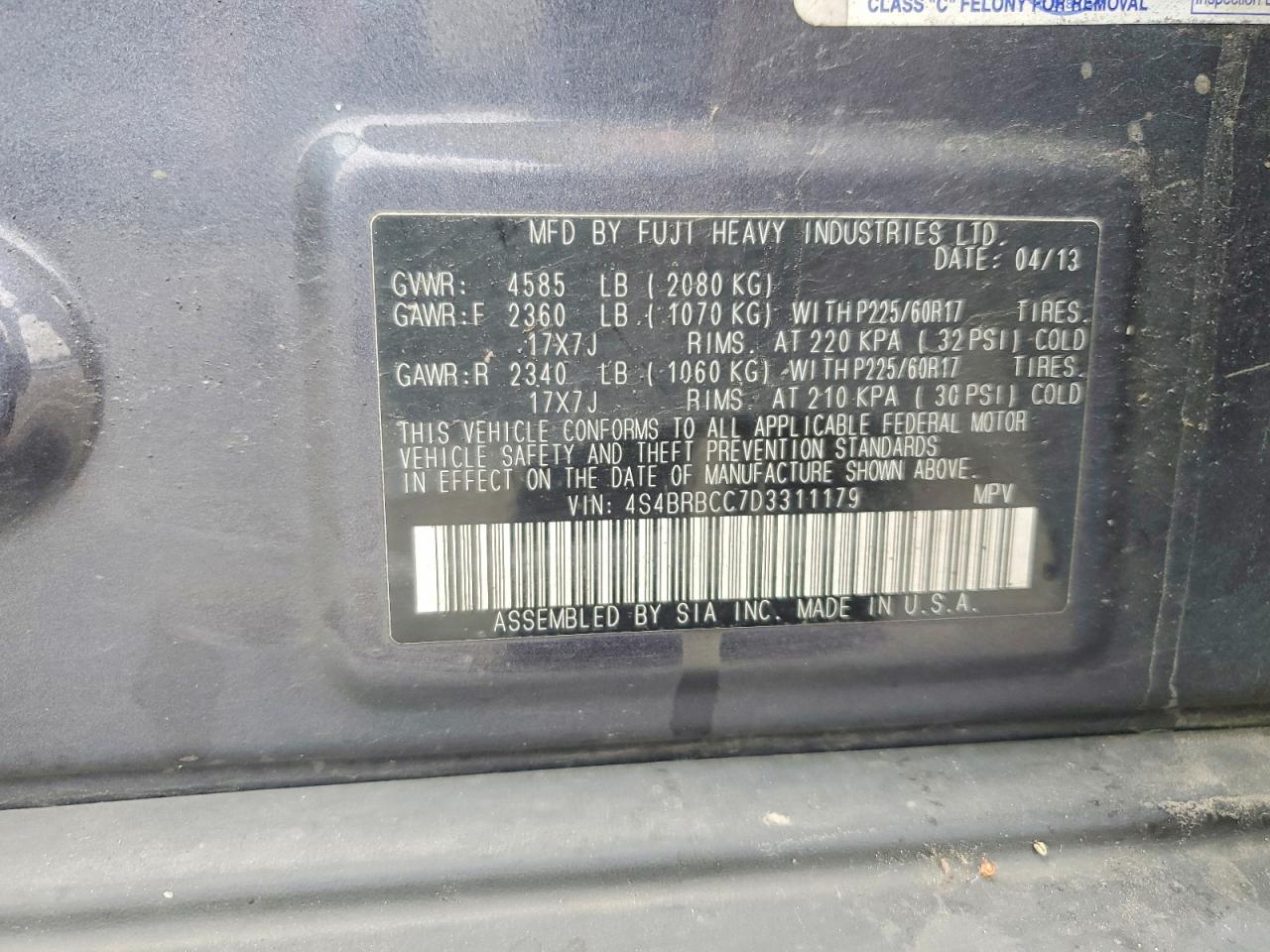 2013 SUBARU OUTBACK
