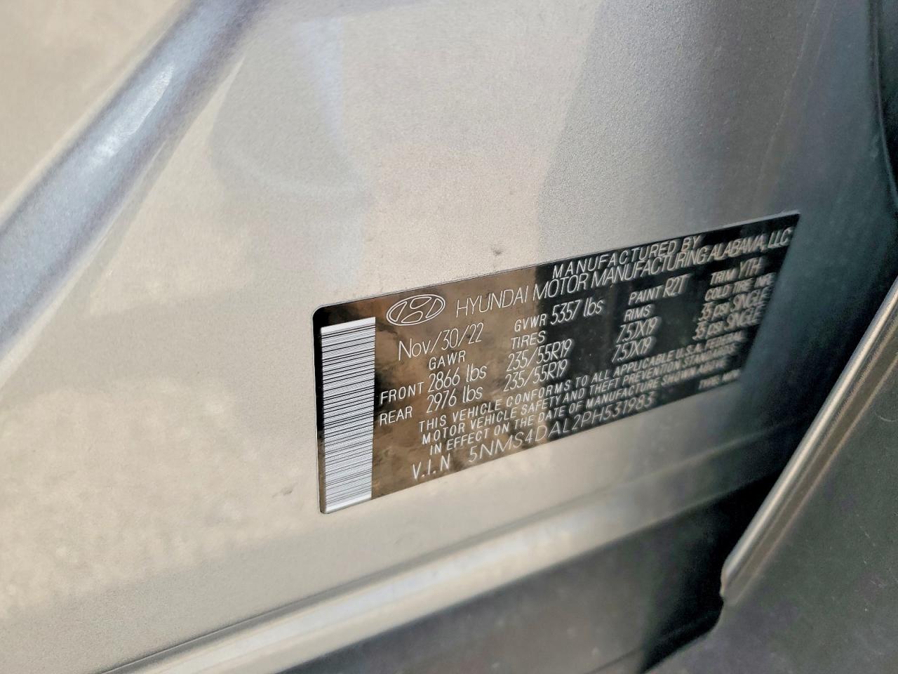 2023 HYUNDAI SANTA FE