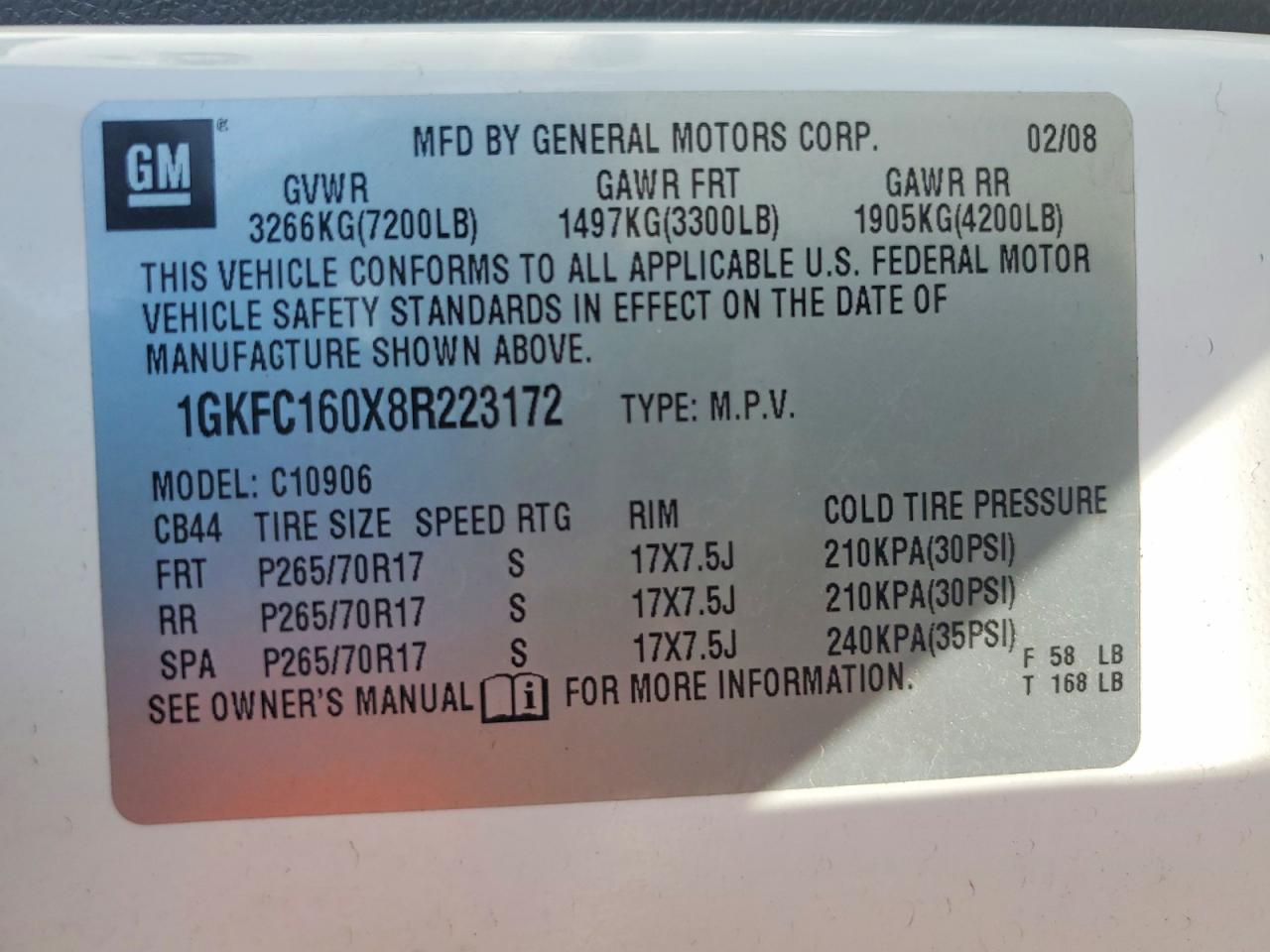 2008 GMC YUKON