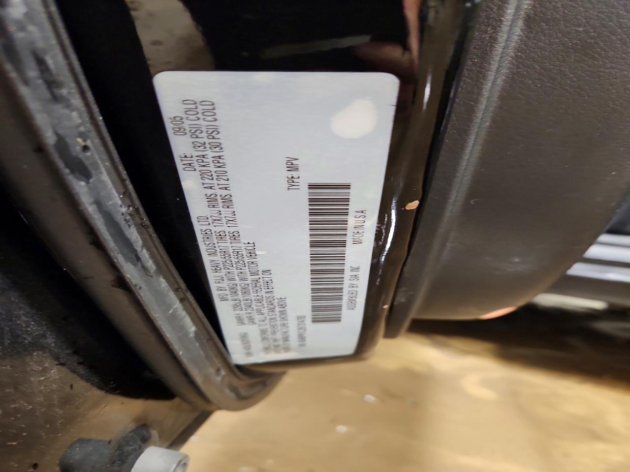 2006 SUBARU LEGACY