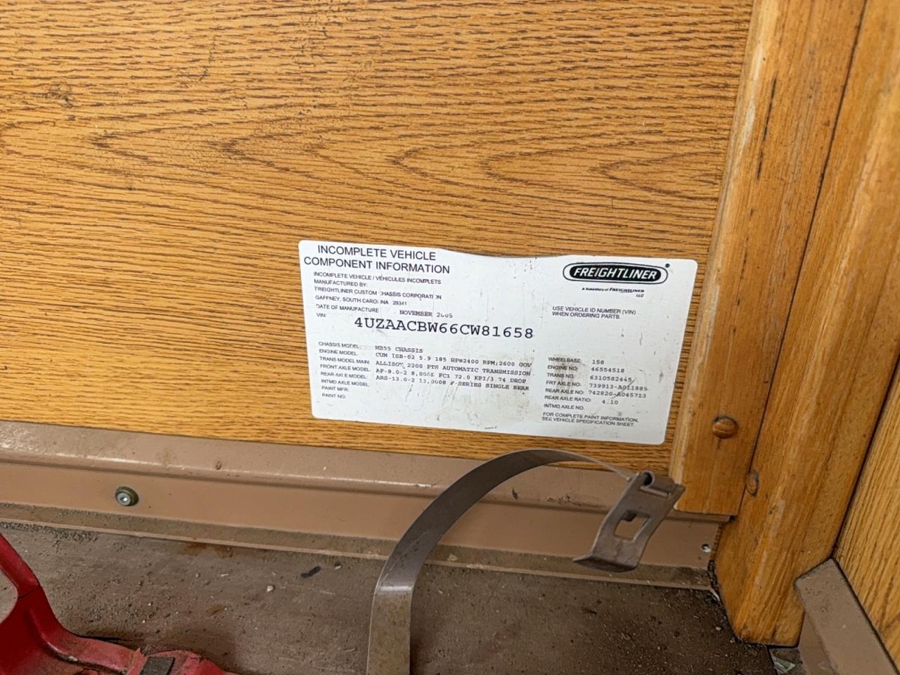 2006 FREIGHTLINER ALL OTHER