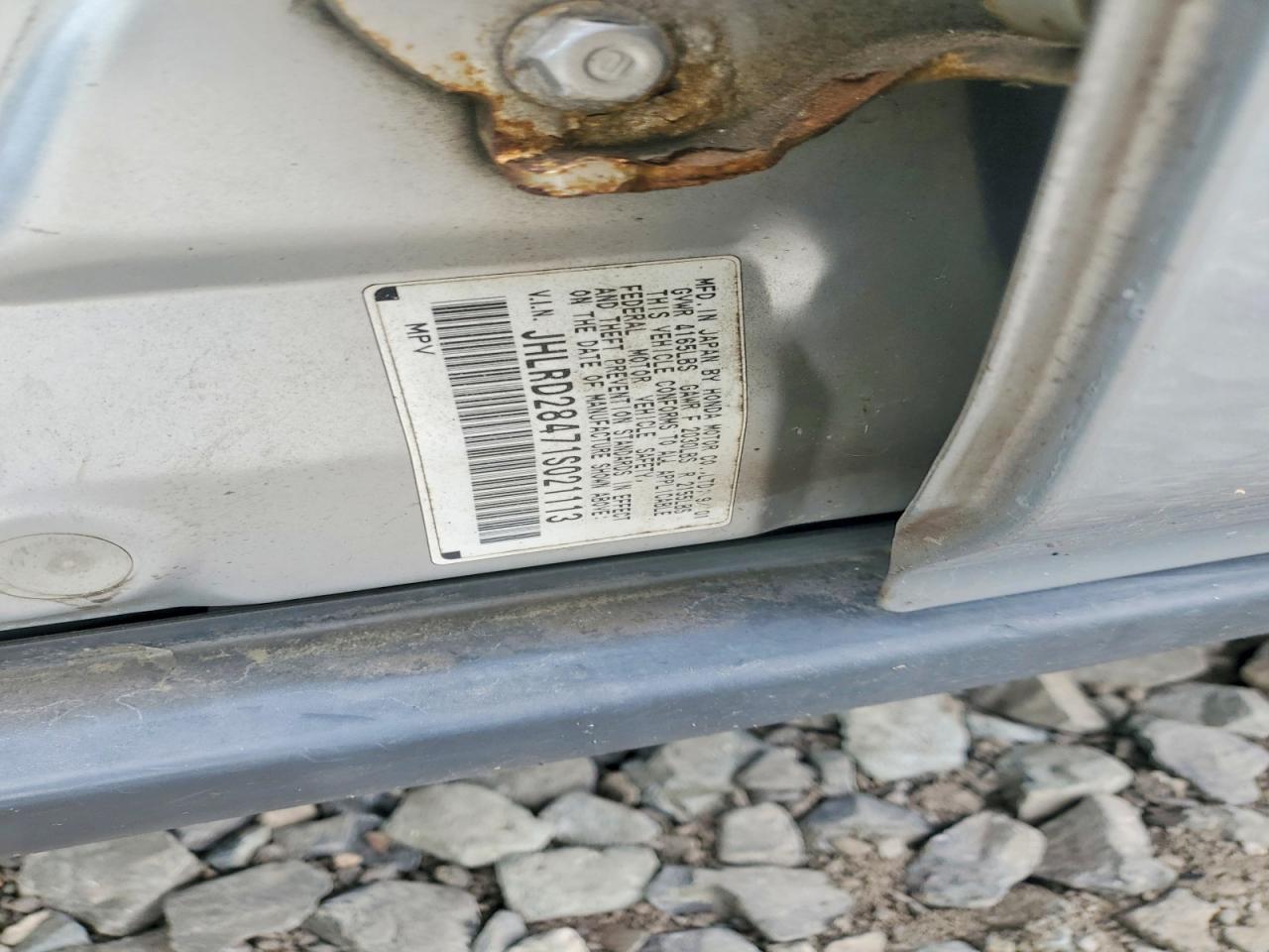 2001 HONDA CRV