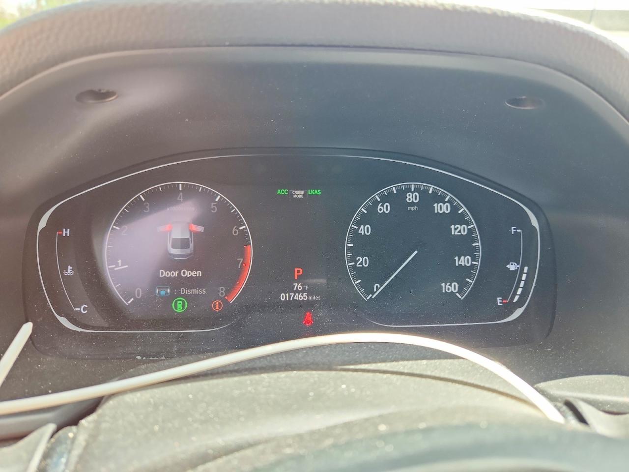 2019 HONDA ACCORD