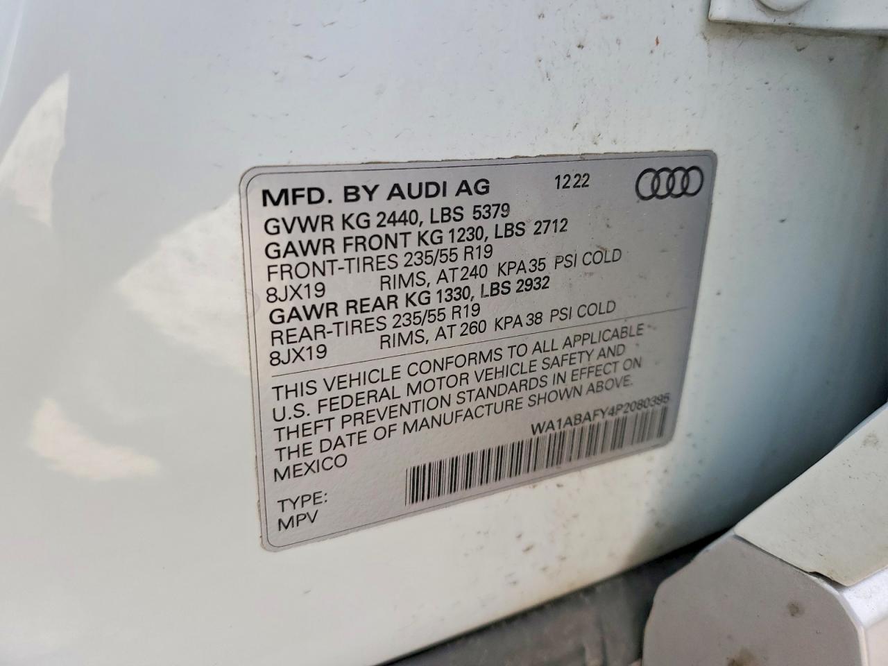 2023 AUDI Q5