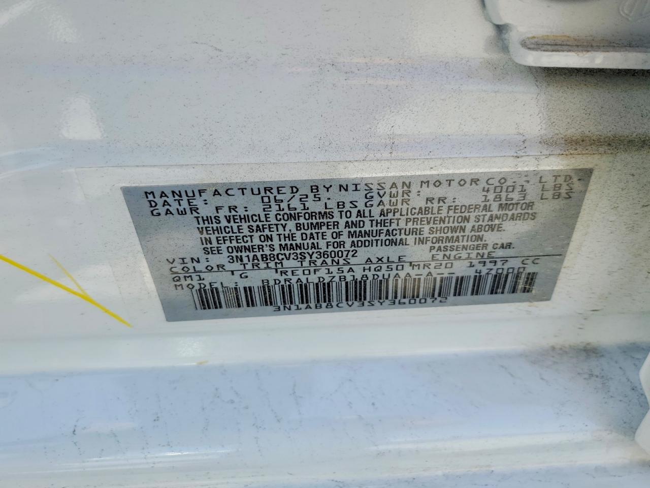 2025 NISSAN SENTRA