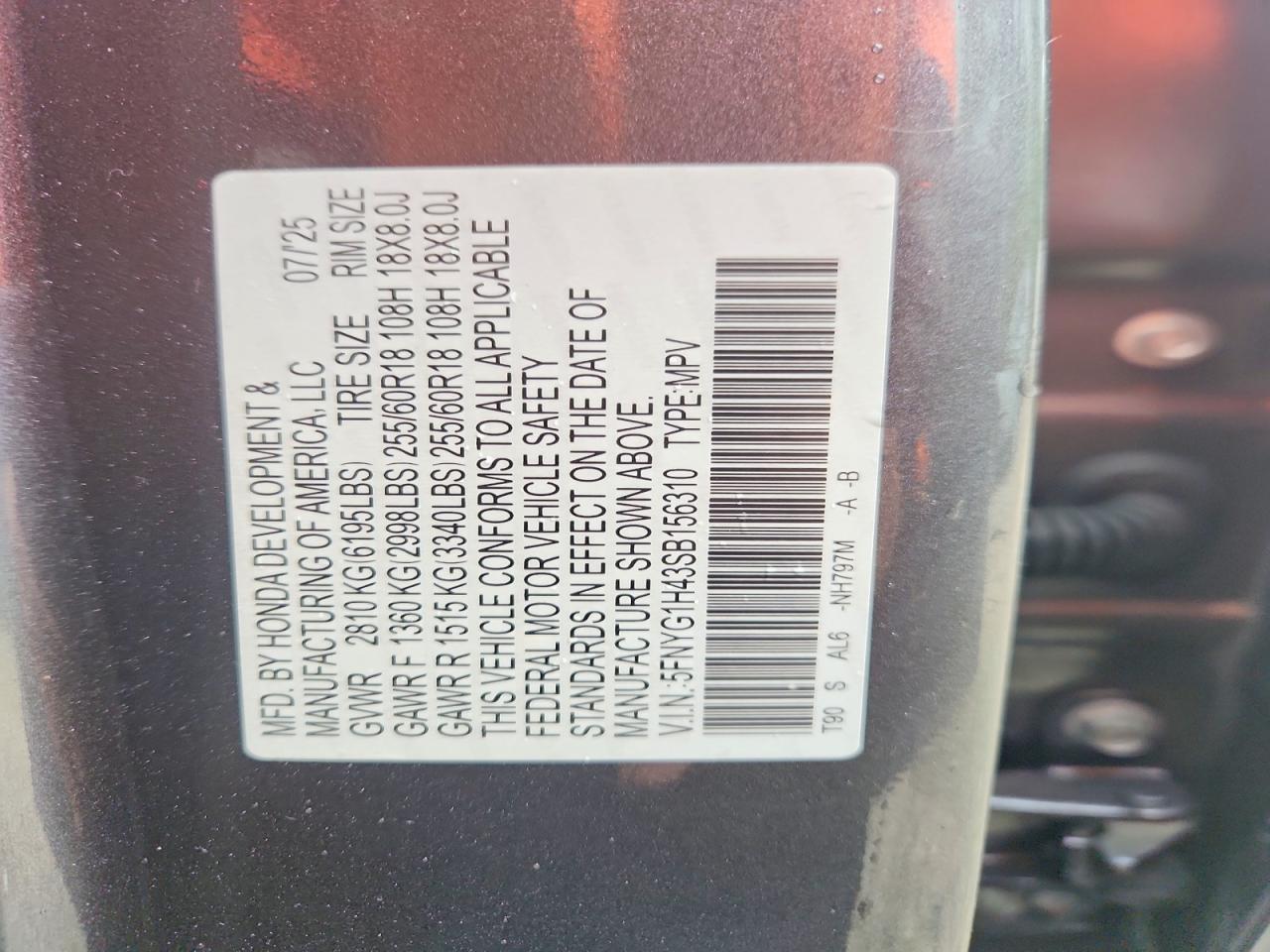 2025 HONDA PILOT