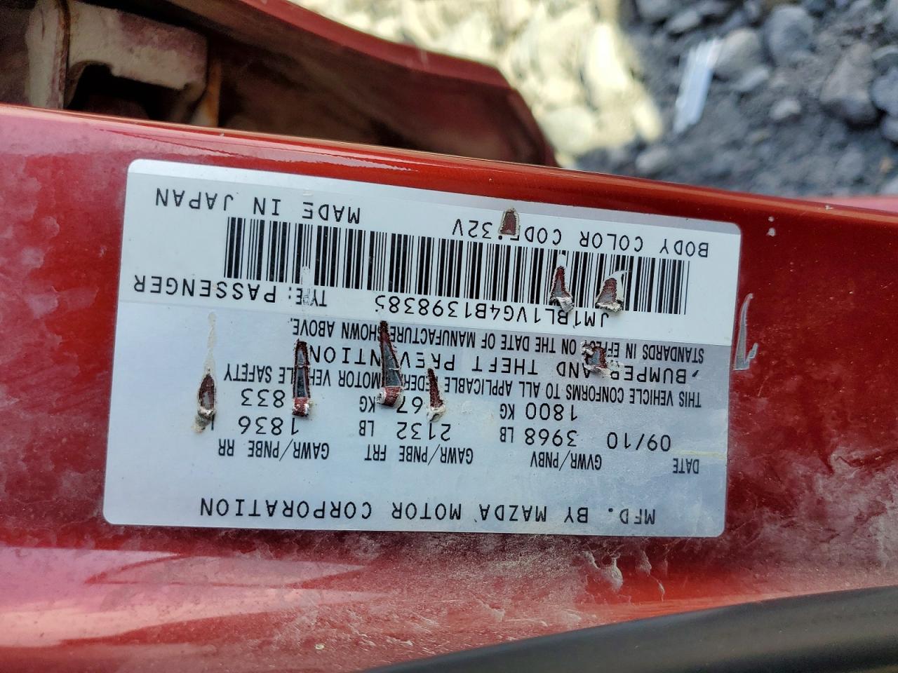 2011 MAZDA 3