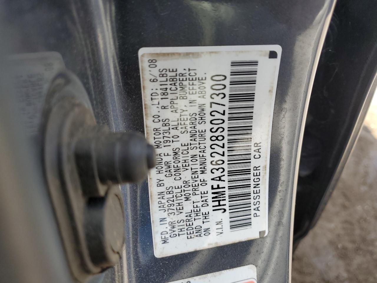 2008 HONDA CIVIC