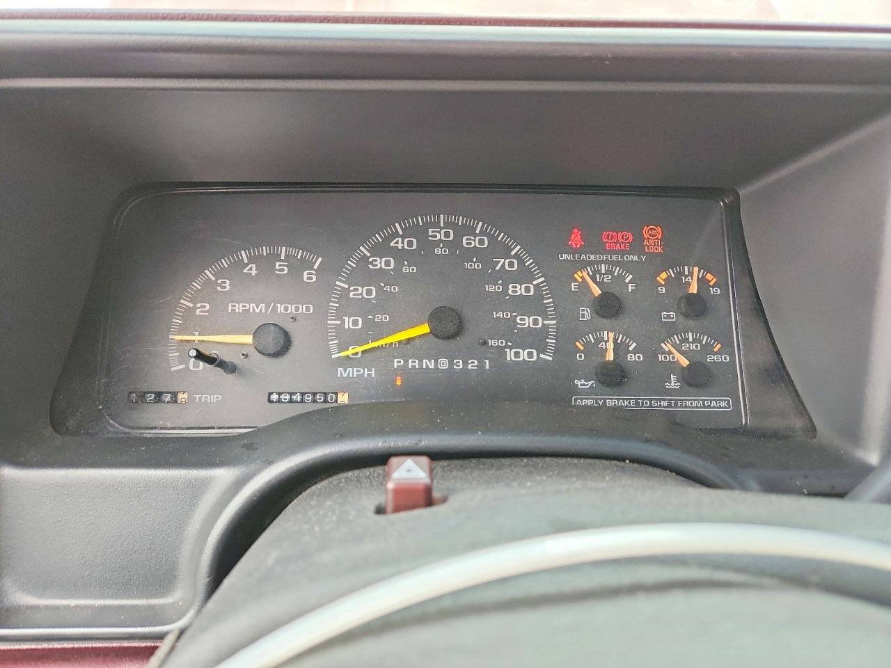 1998 CHEVROLET TAHOE