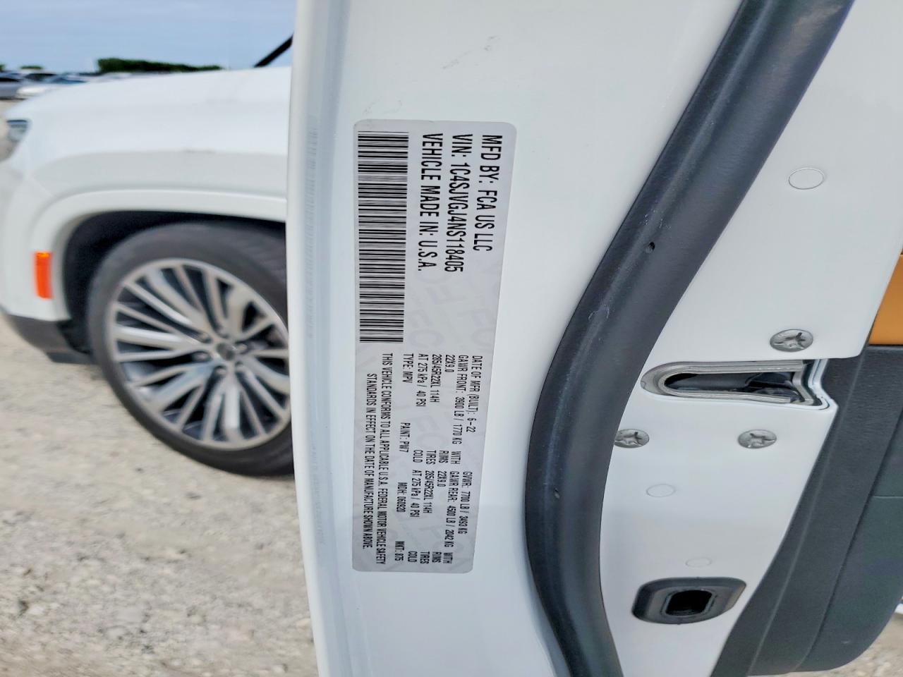 2022 JEEP GRAND WAGO