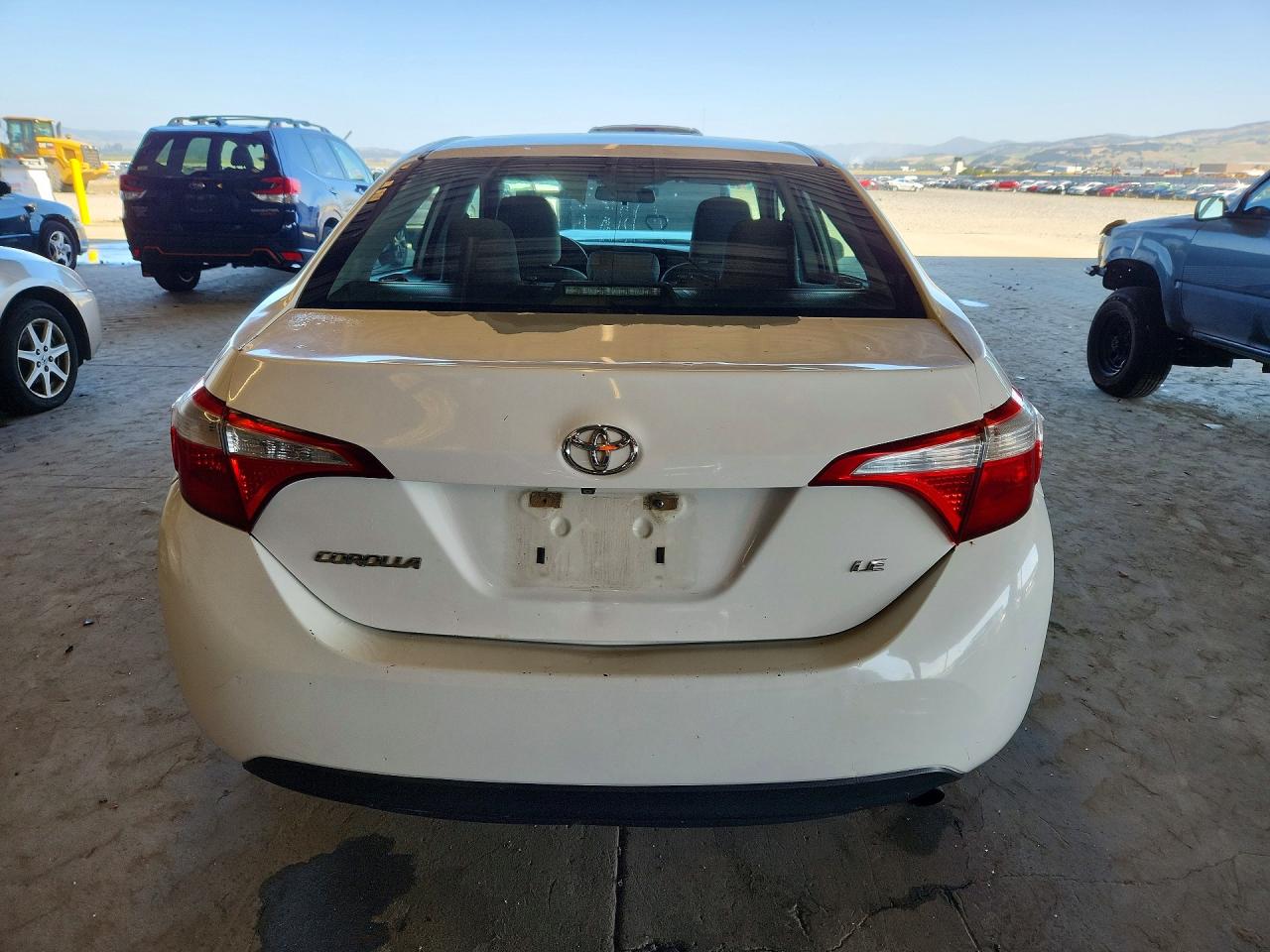 2015 TOYOTA COROLLA