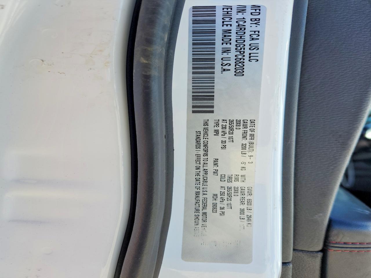 2023 DODGE DURANGO