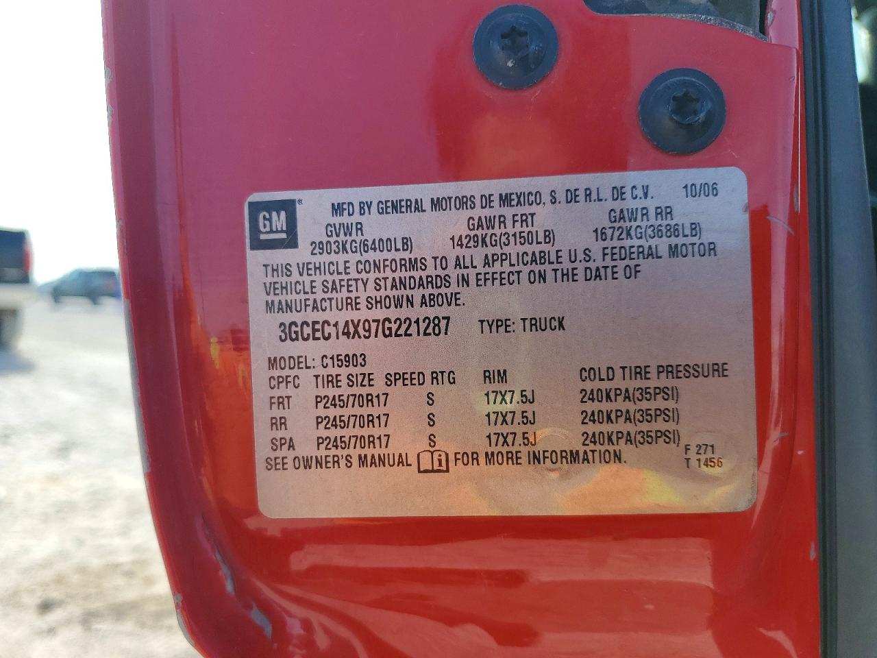 2007 CHEVROLET SILVERADO
