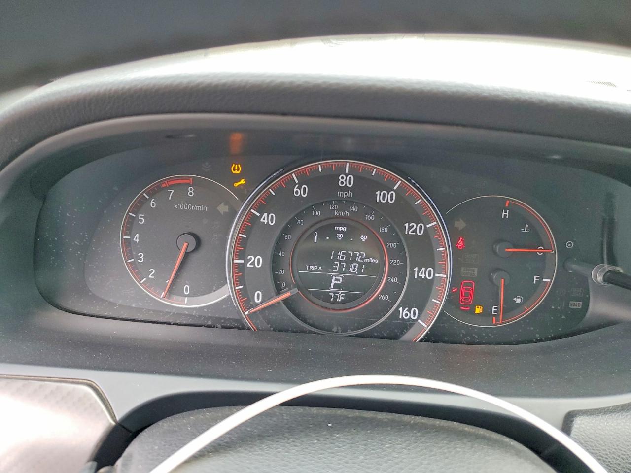 2016 HONDA ACCORD