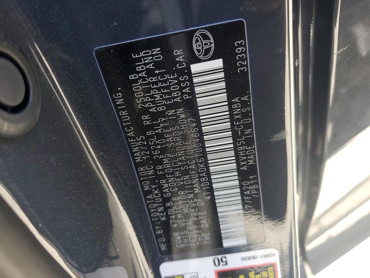 2026 TOYOTA CAMRY