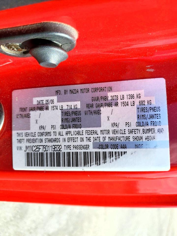 2006 MAZDA MX5