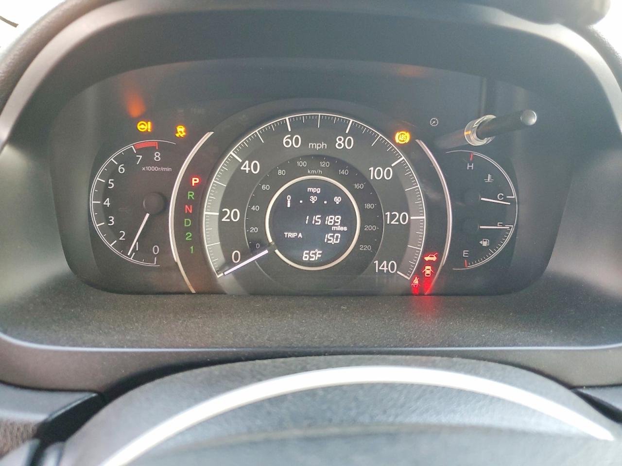 2012 HONDA CRV