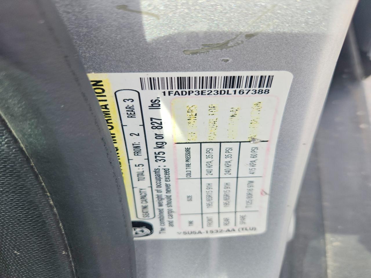 2013 FORD FOCUS