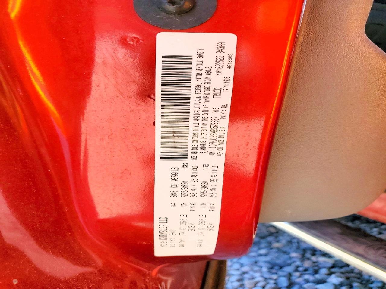 2008 DODGE RAM 1500