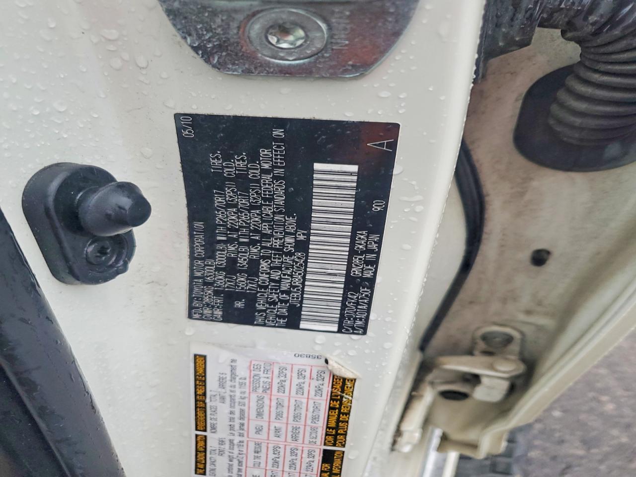 2010 TOYOTA 4RUNNER