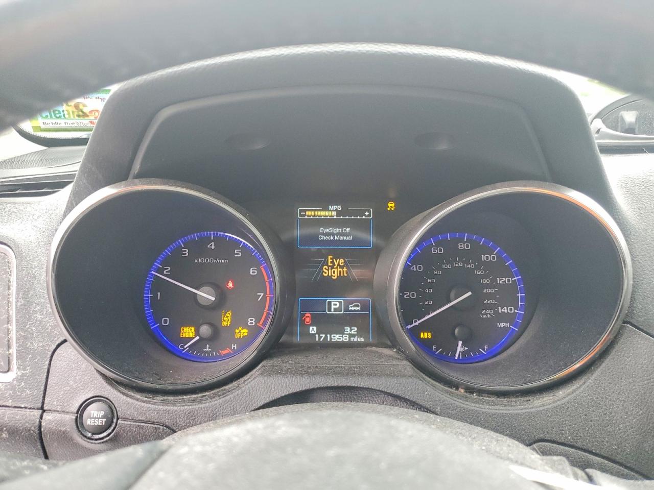 2016 SUBARU OUTBACK