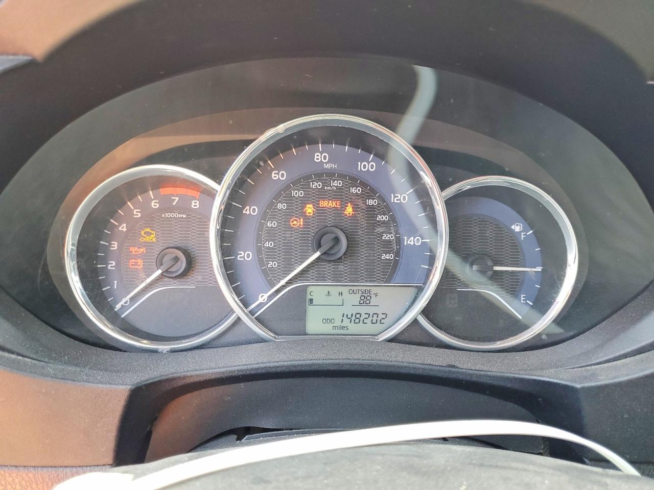 2014 TOYOTA COROLLA