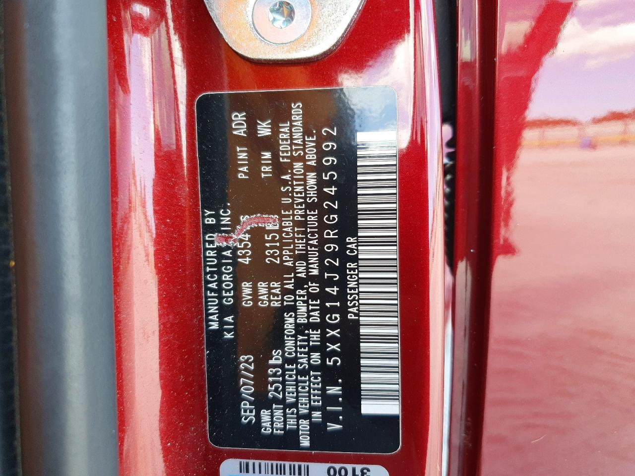 2024 KIA K5