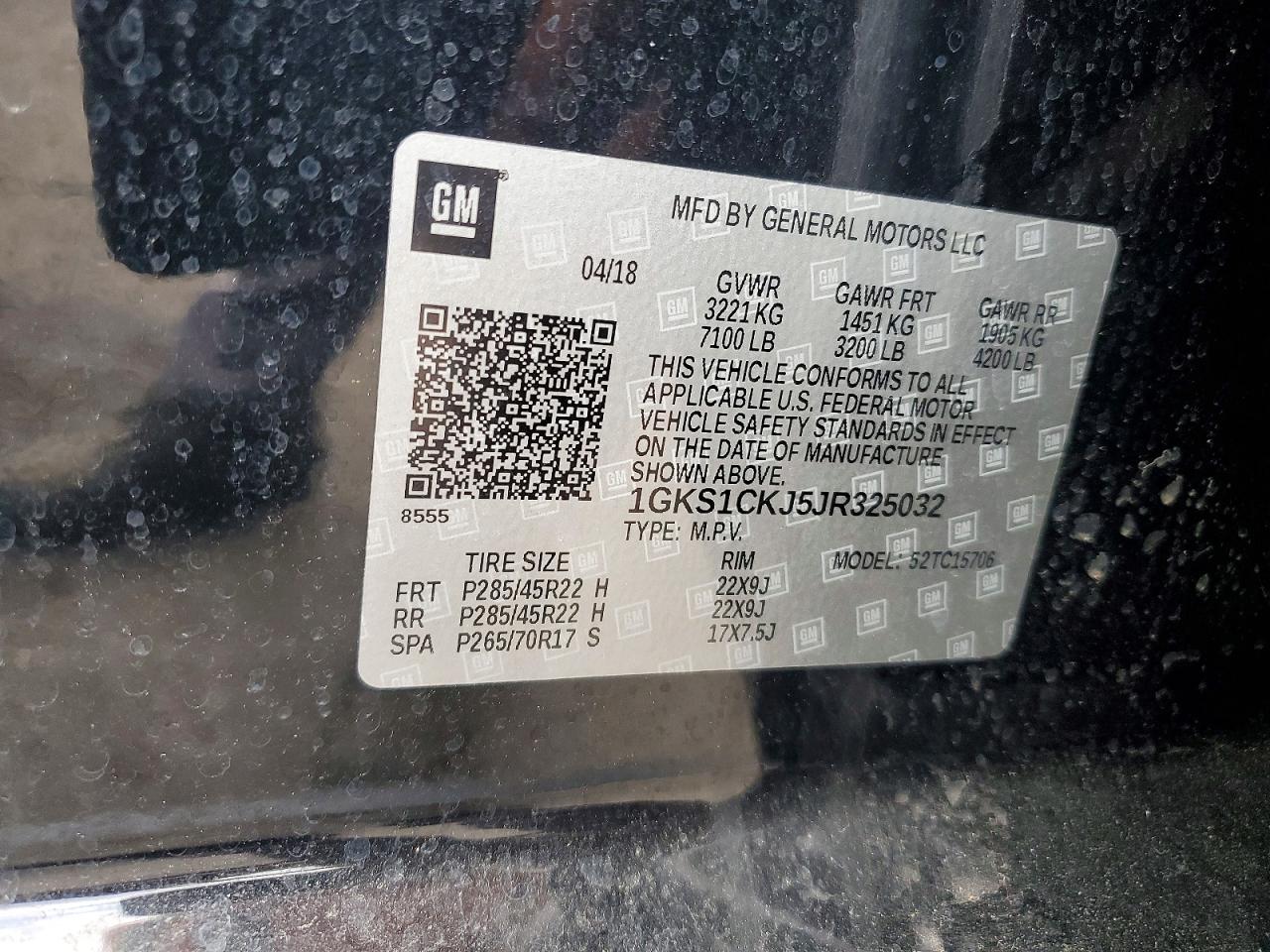 2018 GMC YUKON