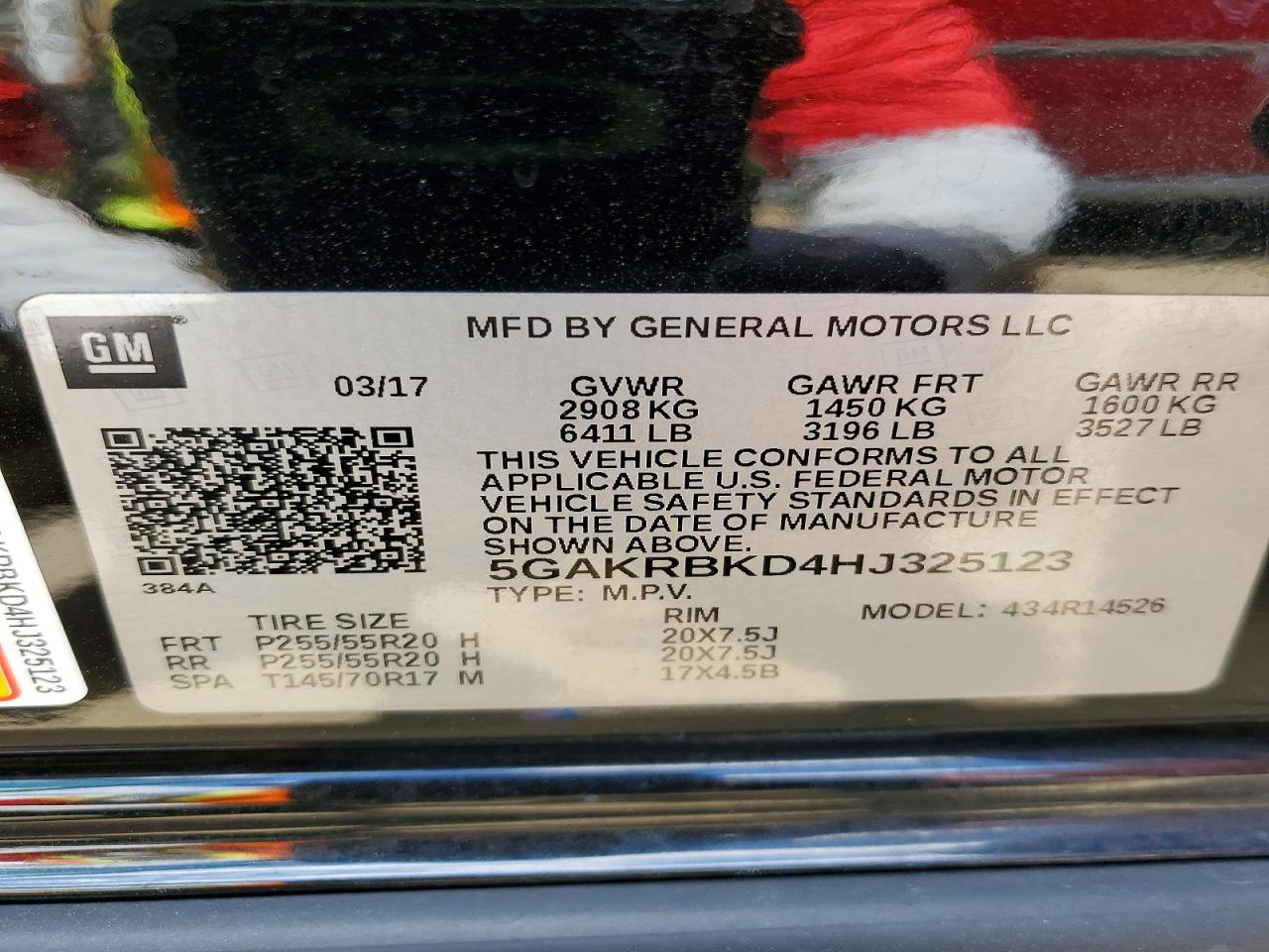 2017 BUICK ENCLAVE