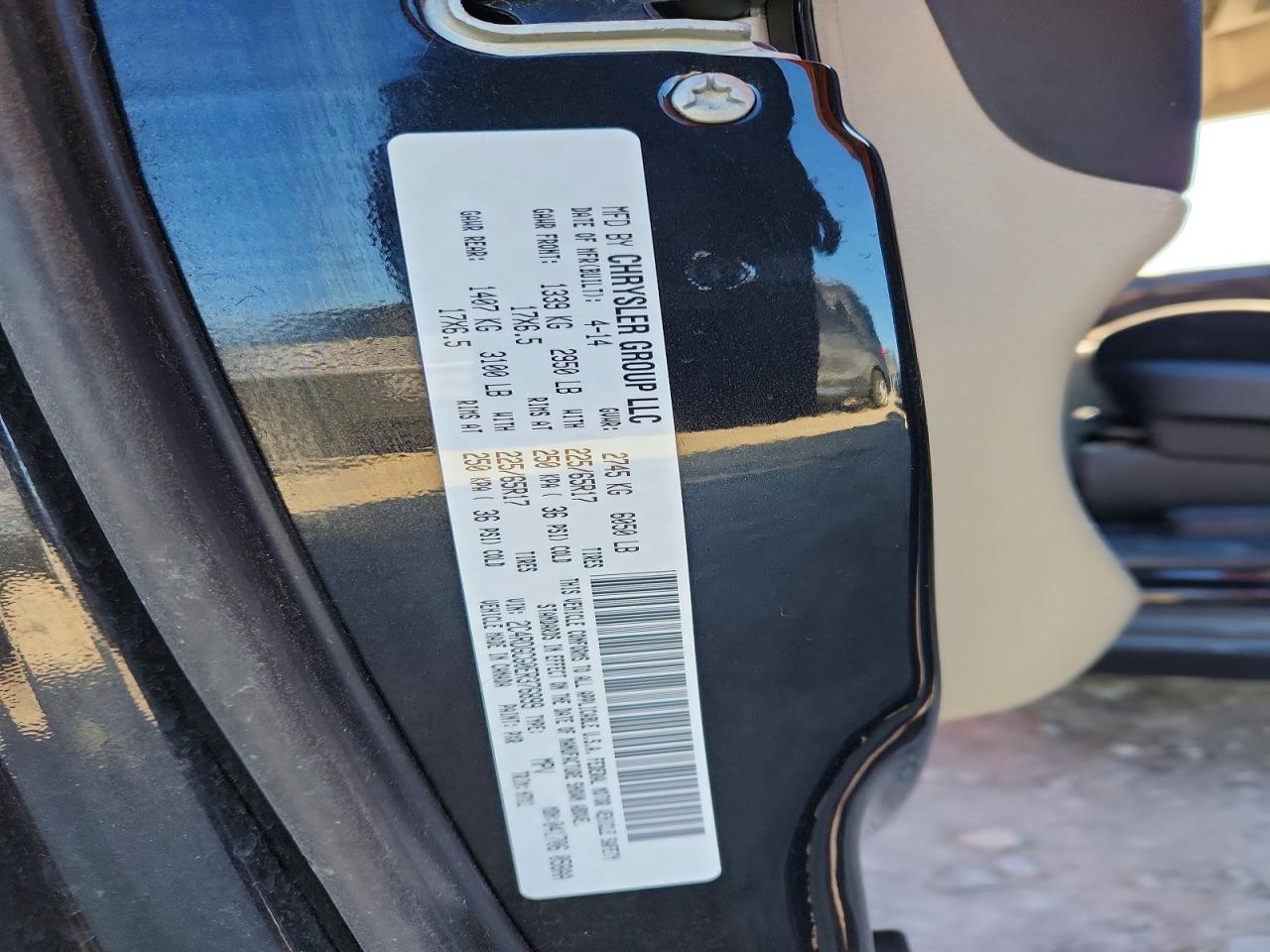 2014 DODGE CARAVAN