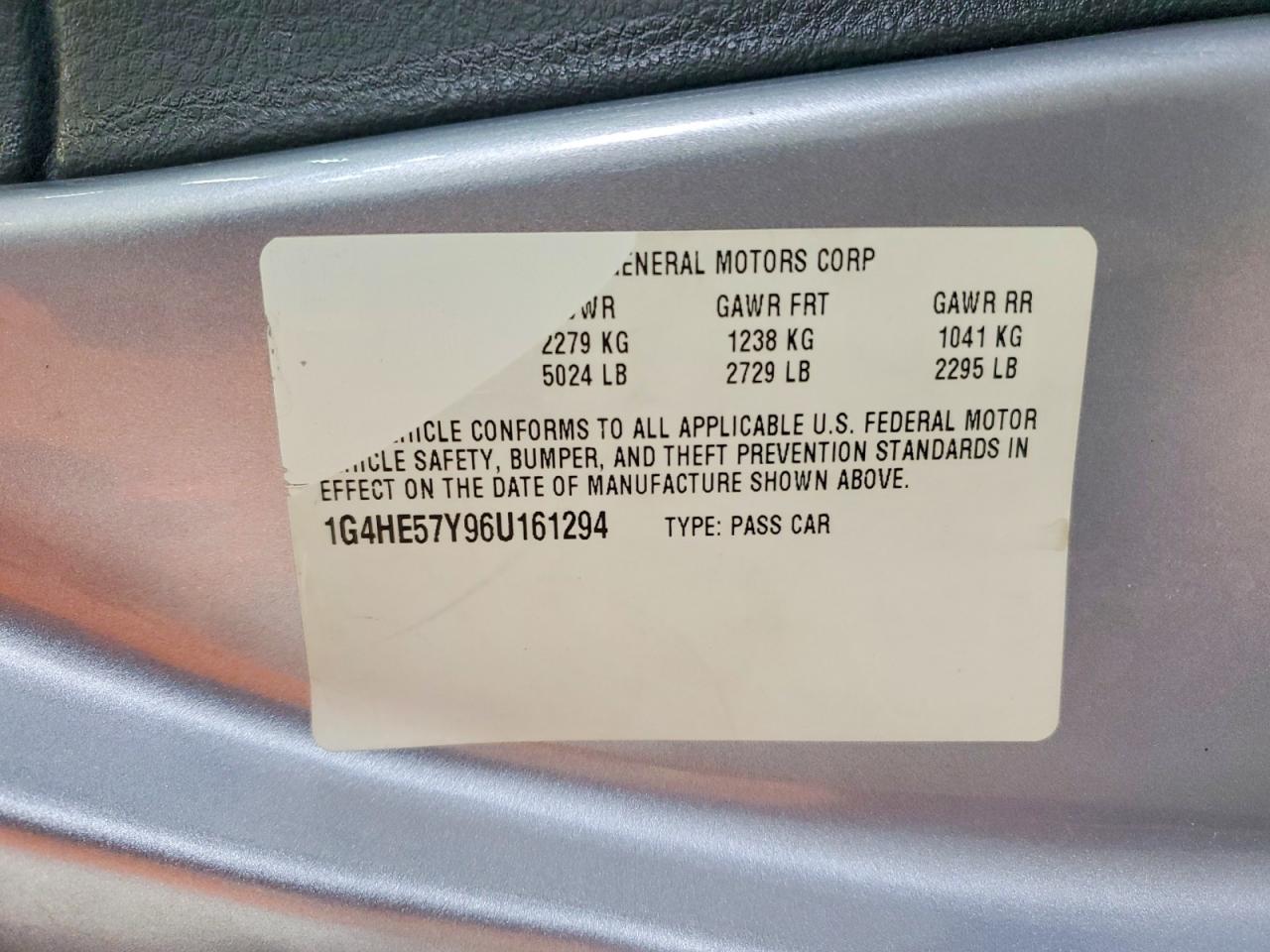 2006 BUICK LUCERNE