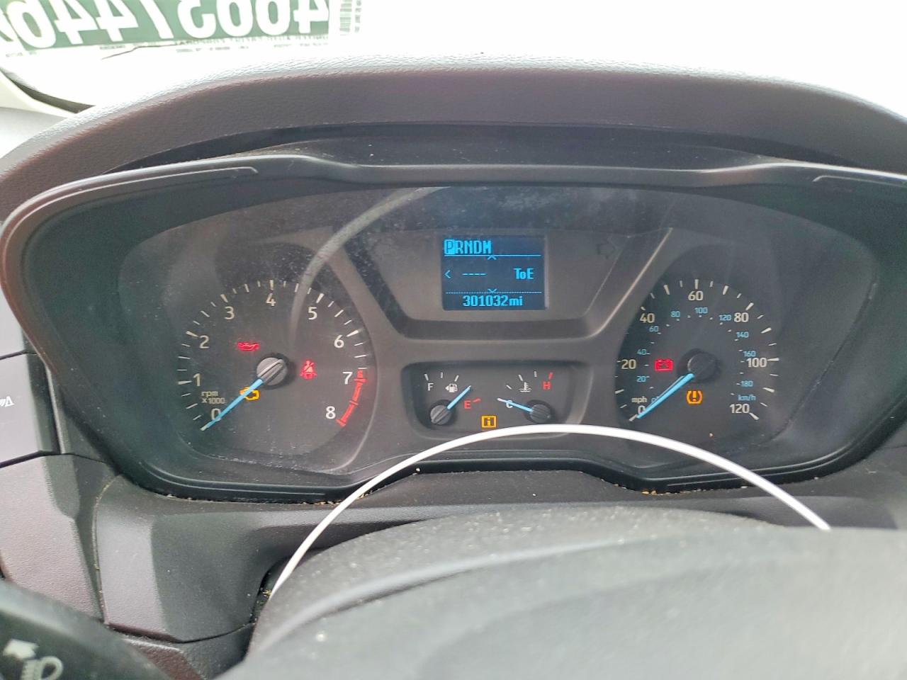 2016 FORD TRANSIT T