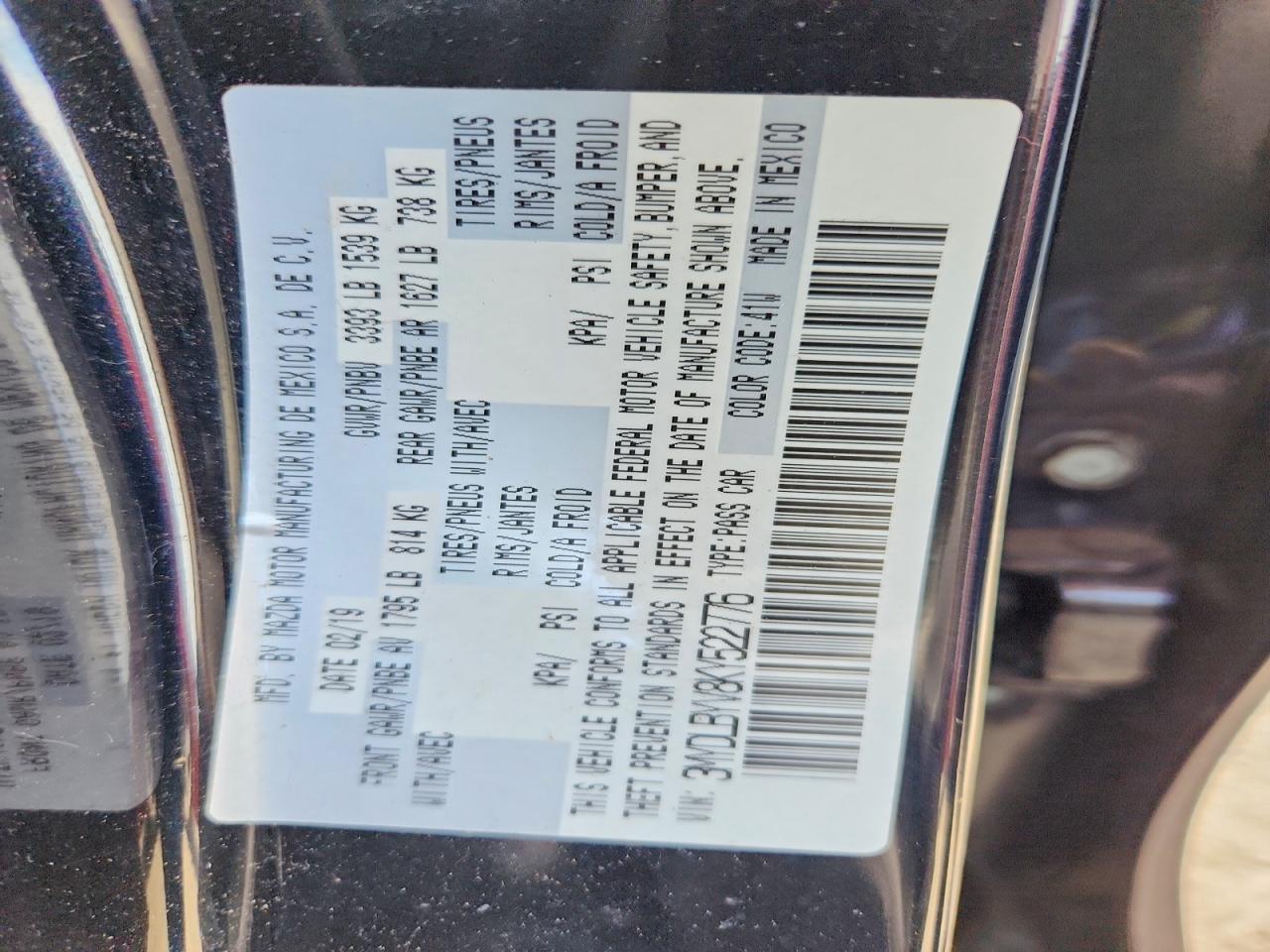 2019 TOYOTA YARIS