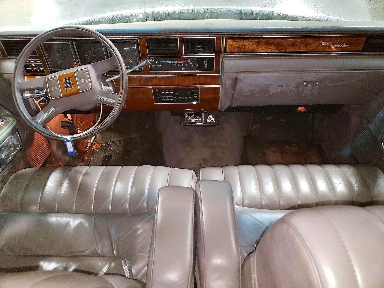 1989 LINCOLN TOWNHOUSE TOWNCAR