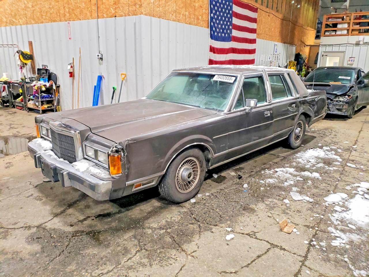 1989 LINCOLN TOWNHOUSE TOWNCAR