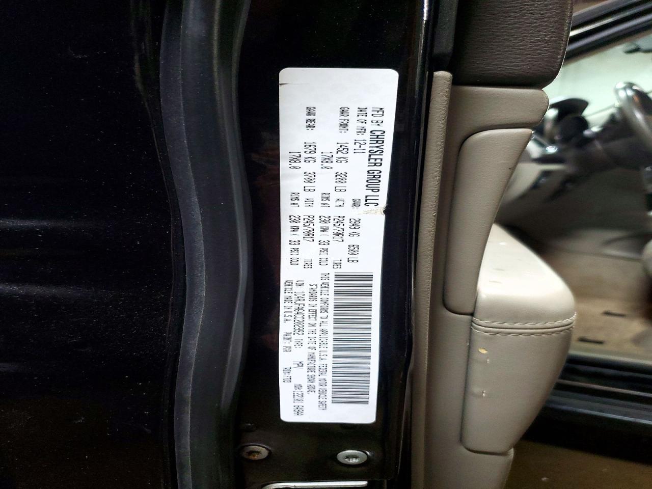 2012 JEEP CHEROKEE