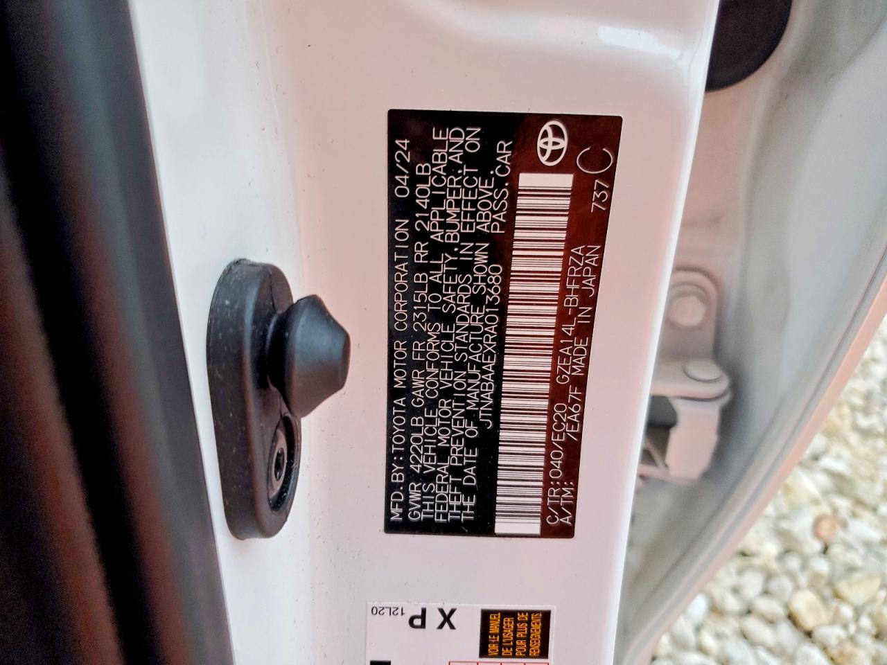 2024 TOYOTA ALL OTHER