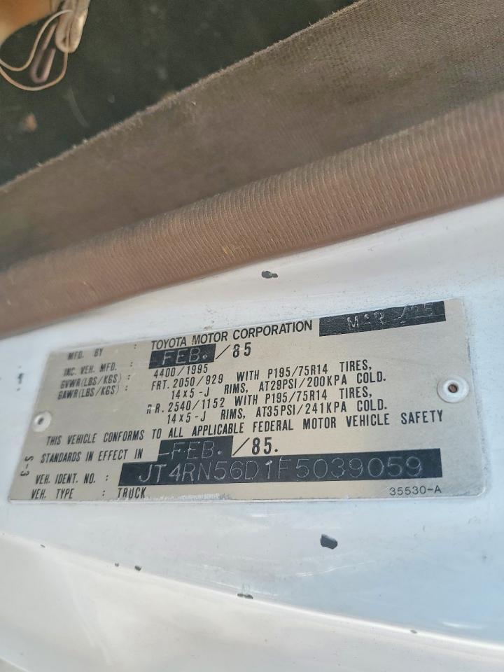 1985 TOYOTA ALL OTHER