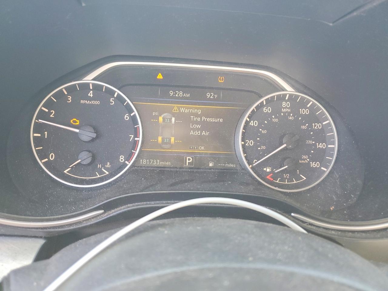 2016 NISSAN MAXIMA