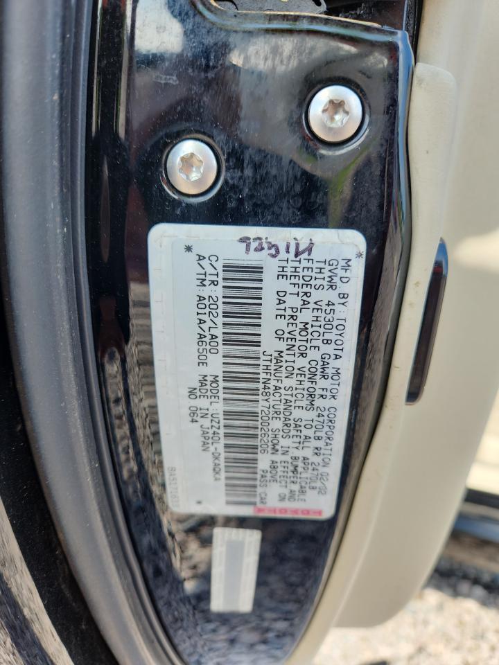 2002 LEXUS SC430