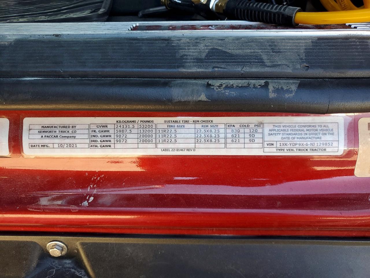 2022 KENWORTH ALL OTHER