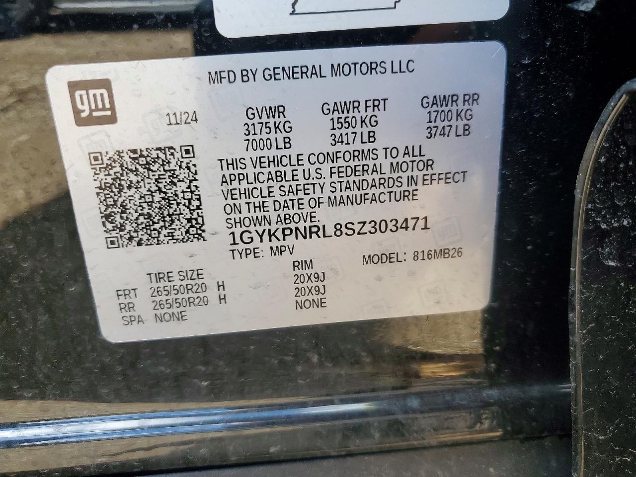 2025 CADILLAC ALL OTHER